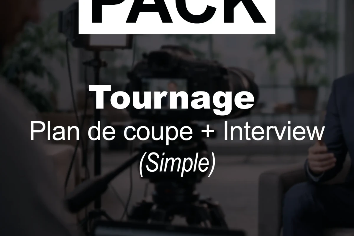 Location Tournage Plan de coupe + Interview (Simple) - Lightyshare