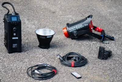 Location Aputure LS 600D