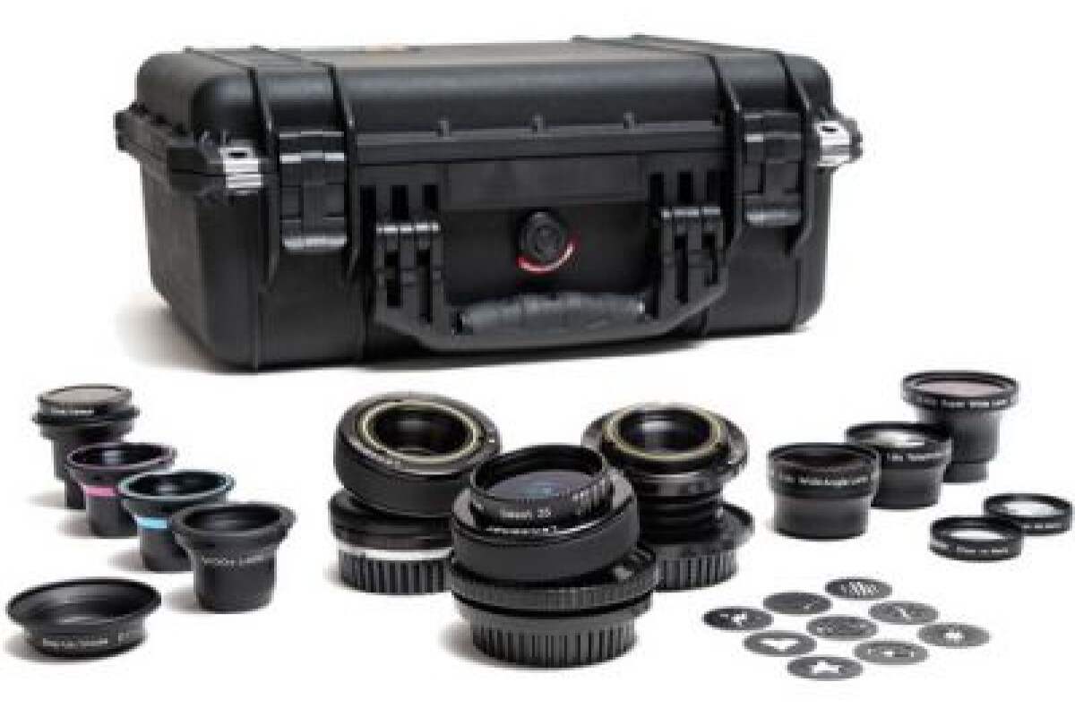 Location LENSBABY MOVIE MAKER KIT Monture PL et Monture EF - Lightyshare