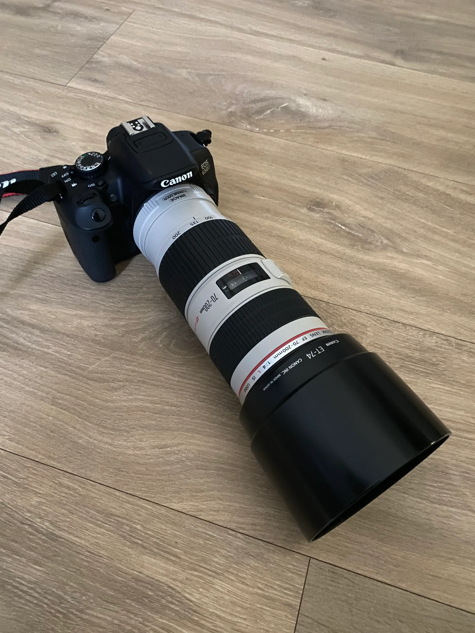 Canon EF 70-200mm f/4L IS USM - Photo 2 sur 2
