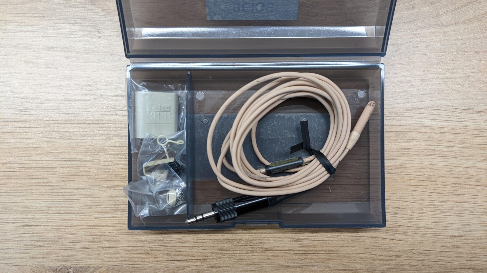 Micro HF Sennheiser G3 + Sanken Cos-11 (beige) - Photo 2 sur 5