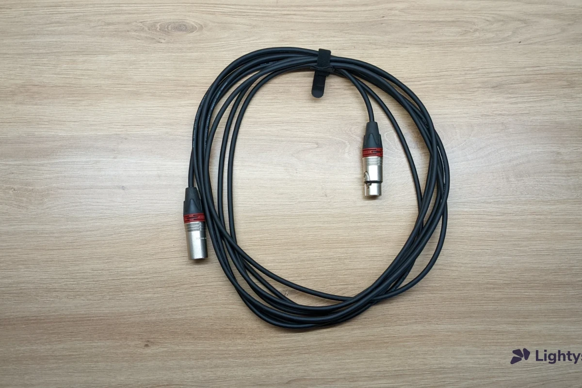 Location Thomann Câble XLR 10m - Lightyshare