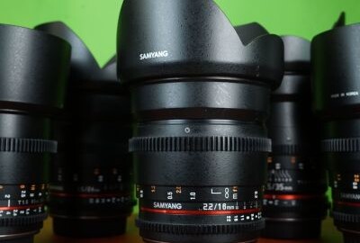 Location PACK CINÉ SAMYANG EF 5 OPTIQUES (16-24-35-50-85)