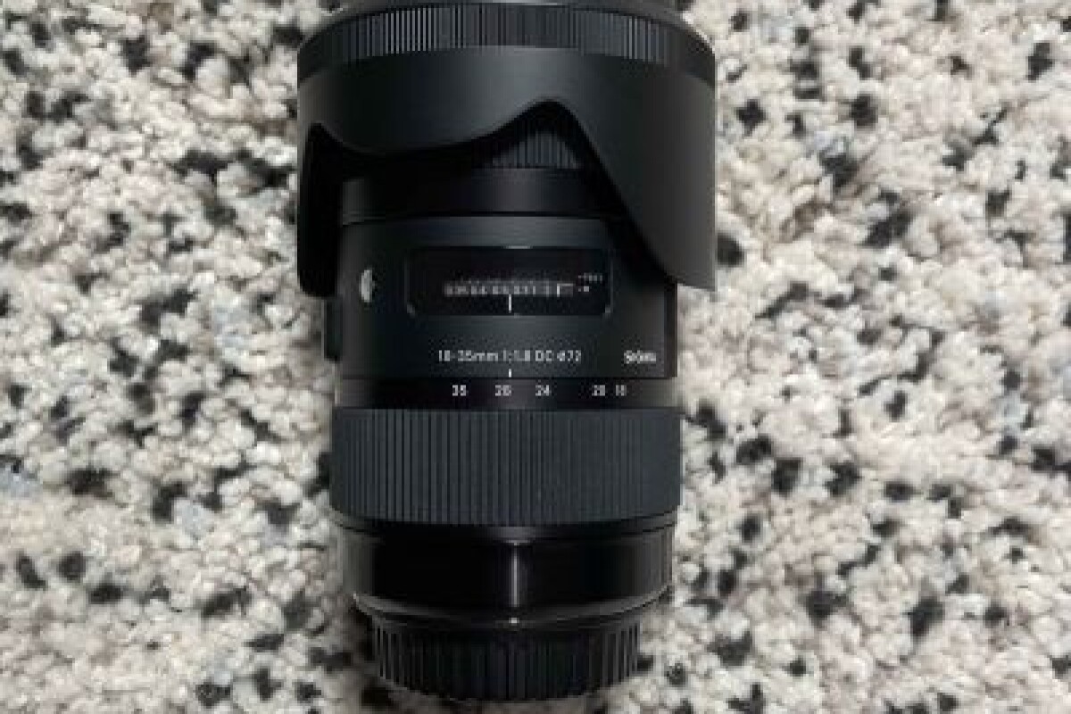 Location Sigma Art 18-35 f1,8 Monture EF - Lightyshare