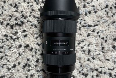 Location Sigma Art 18-35 f1,8 Monture EF