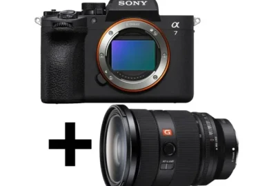 Location PACK RONIN SONY A7V + 2 Zooms 24/70 et 16/35 GMasterII + Easyrig minimax Stabil Light Sony