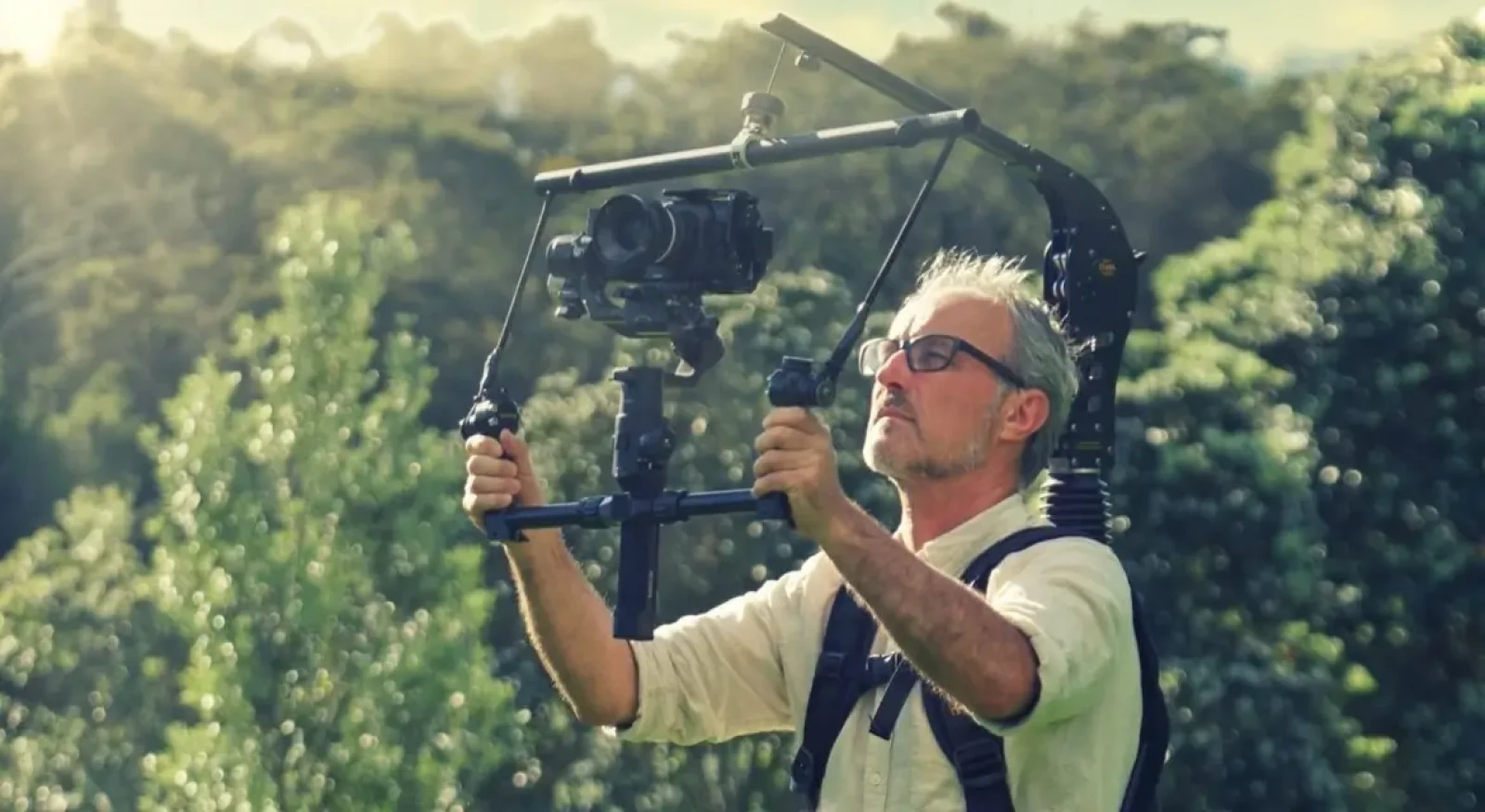 PACK RONIN SONY A7V + 2 Zooms 24/70 et 16/35 GMasterII + Easyrig minimax Stabil Light Sony - Photo 1 sur 5