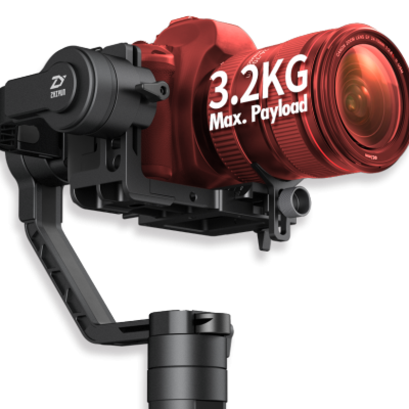 STABILISATEUR ZHIYUN CRANE 2 + Dual Handle - Photo 2 sur 4