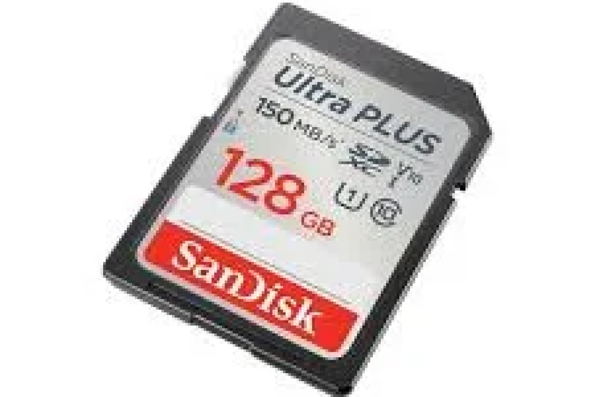 Location SanDisk Ultra PLUS SDHC/SDXC UHS-I Card 128GB (up to 150MB/s) - Lightyshare