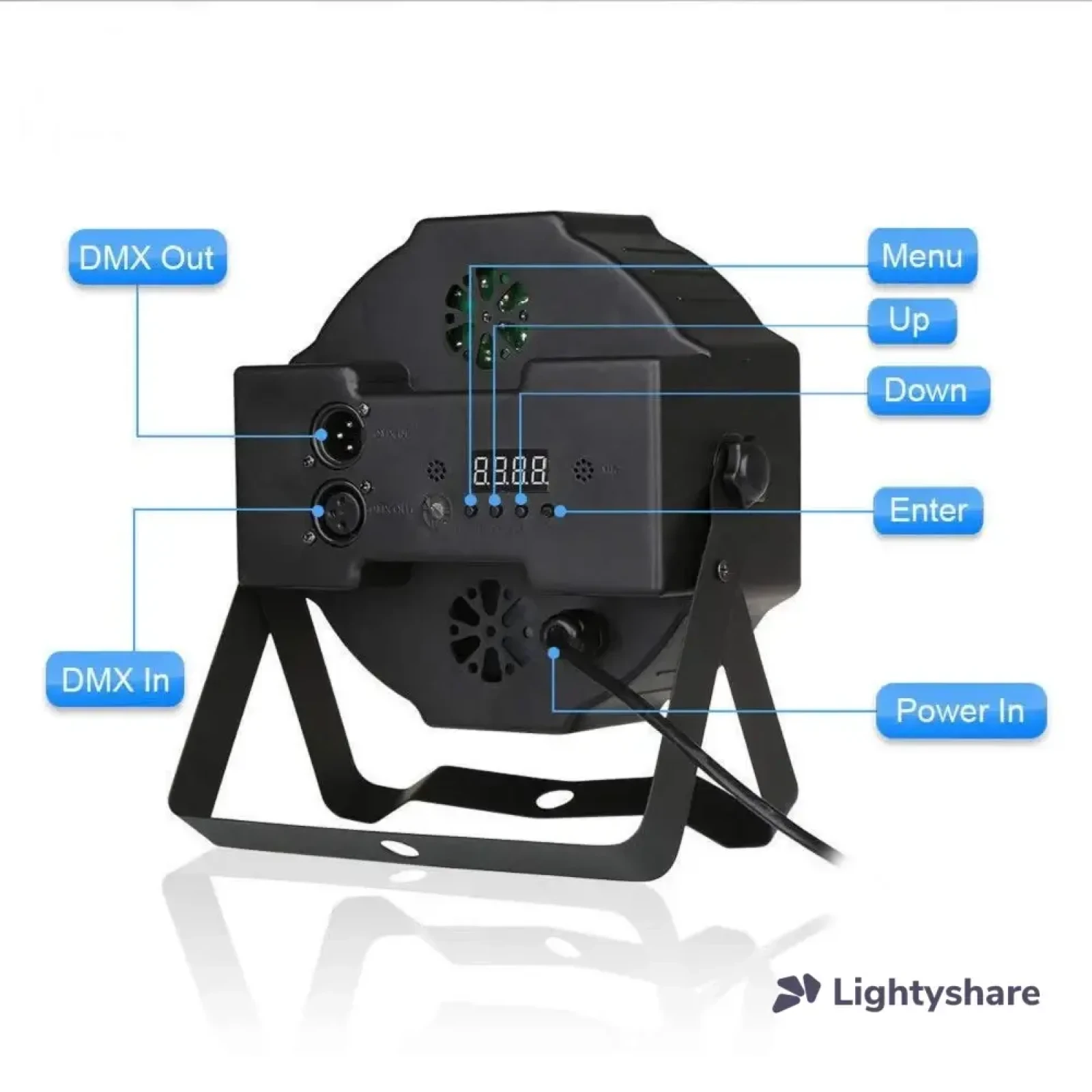Générique PAR LED RGB UV - Photo 3 sur 4
