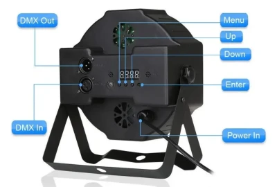 Location Pack PAR LED 72W RGB UV