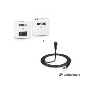 Location Pack Rode Wireless Go + SENNHEISER ME 2 Micro cravate