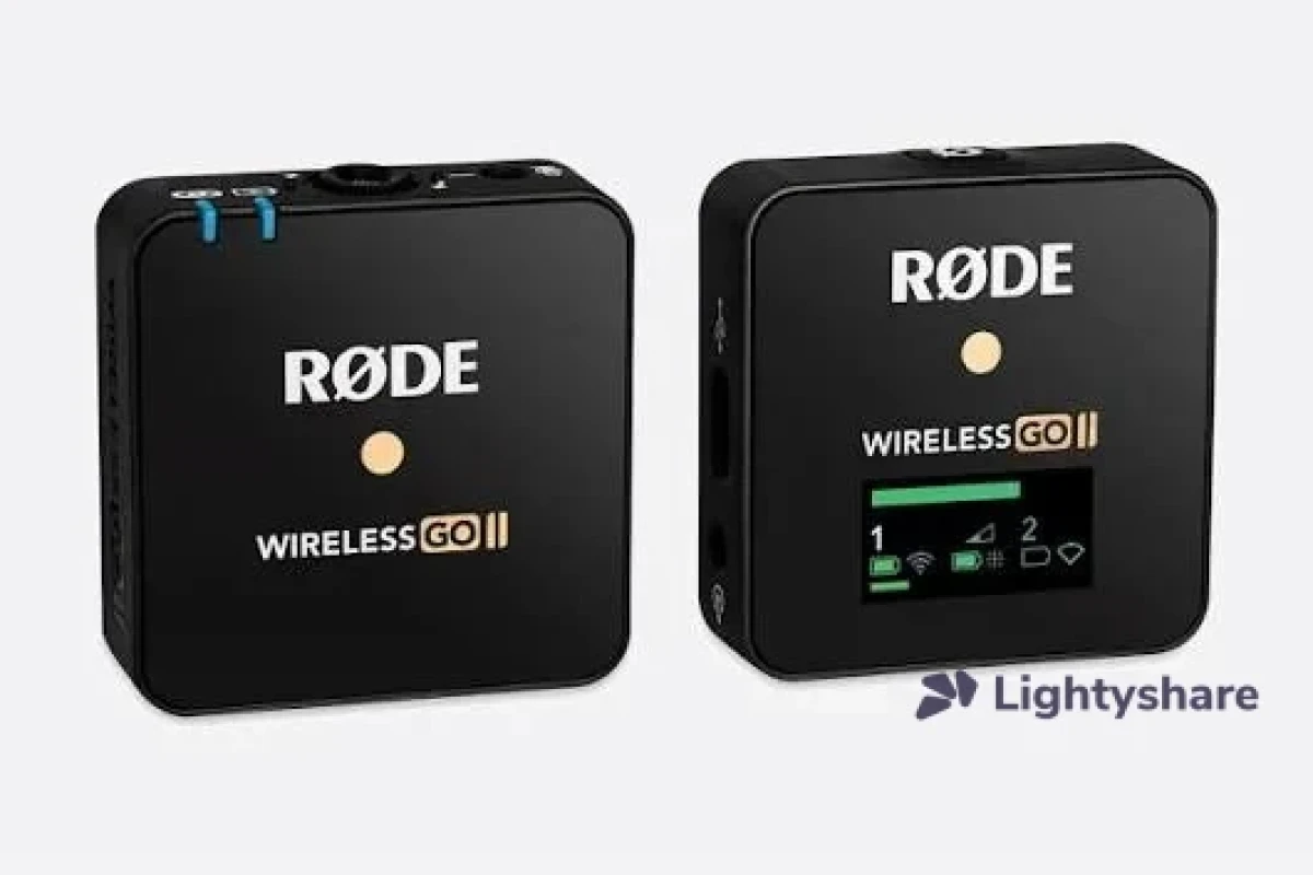 Rent Rode Wireless GO II - Lightyshare