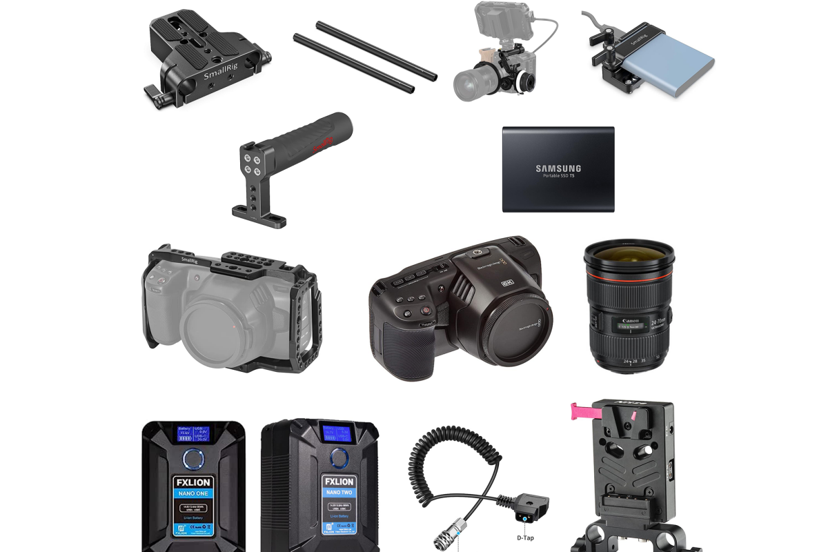 Location Pack Basique - Blackmagic Pocket Cinema Camera 6k - Lightyshare