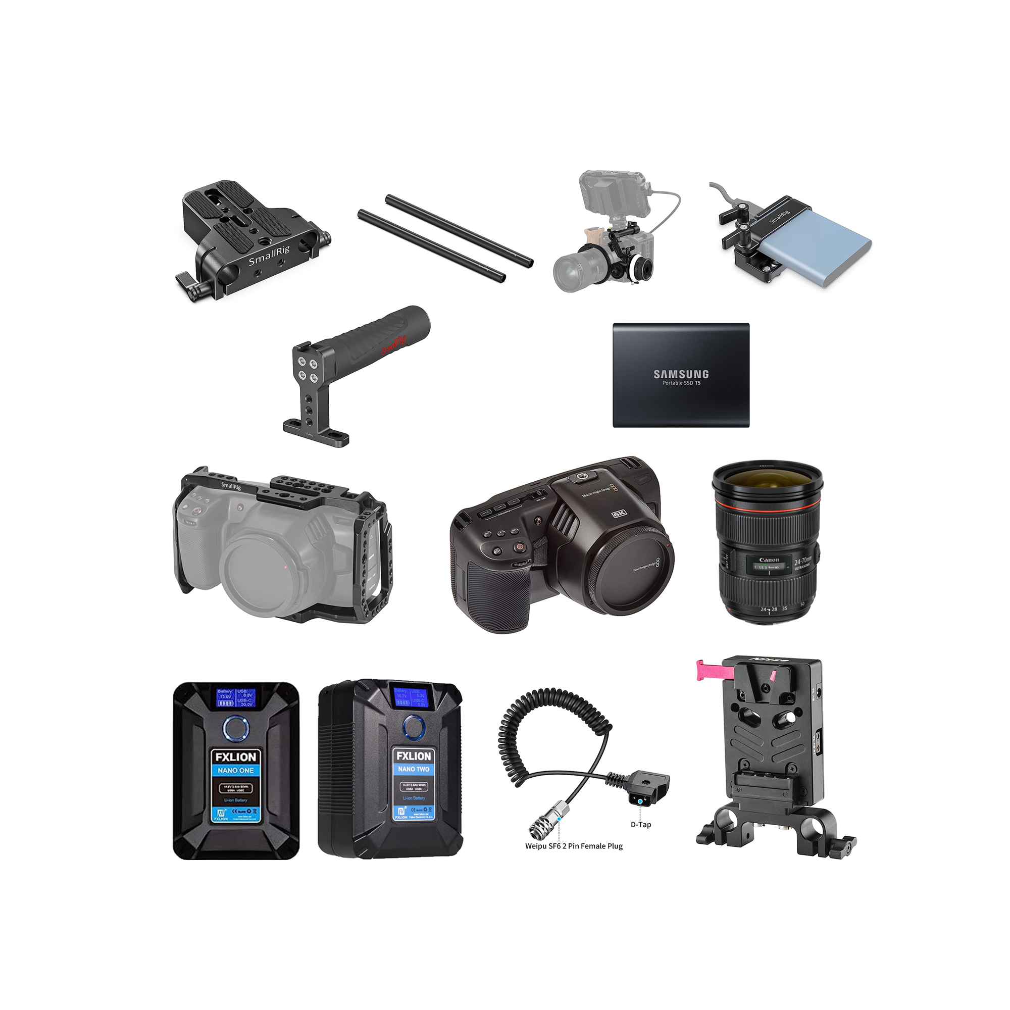 Blackmagic Design Pocket Cinema Camera 6K en location
