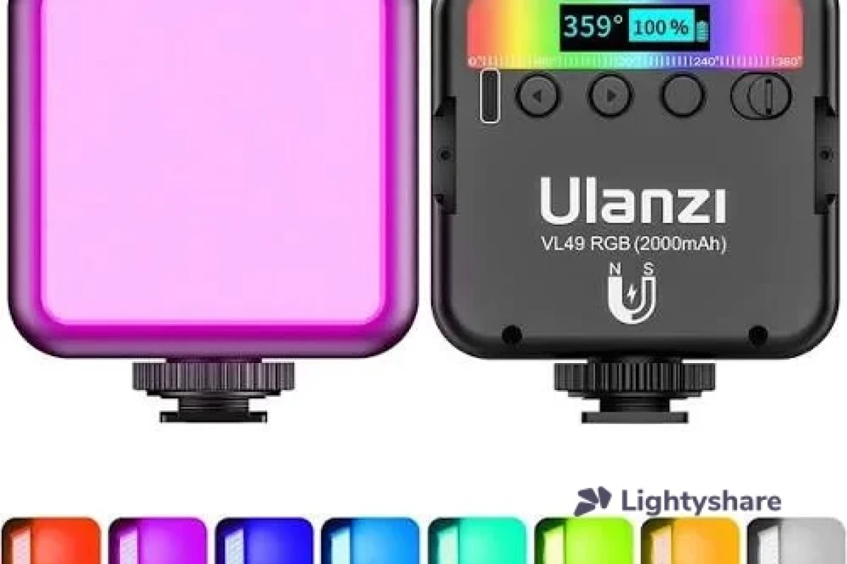 Location Ulanzi VL49 - Lightyshare