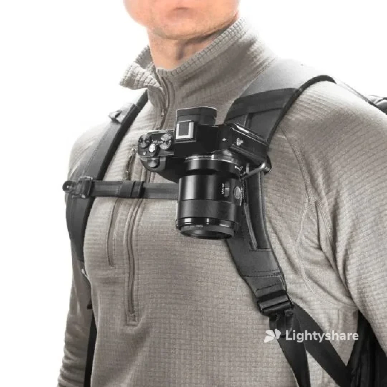 Peak Design PEAK DESIGN CAPTURE CLIP V3 NOIR AVEC PLATEAU STANDARD - Photo 2 sur 3