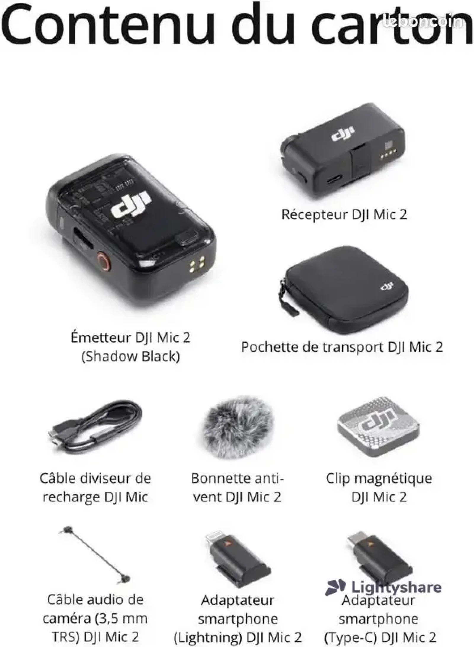 DJI Mic 2 - Photo 2 sur 2