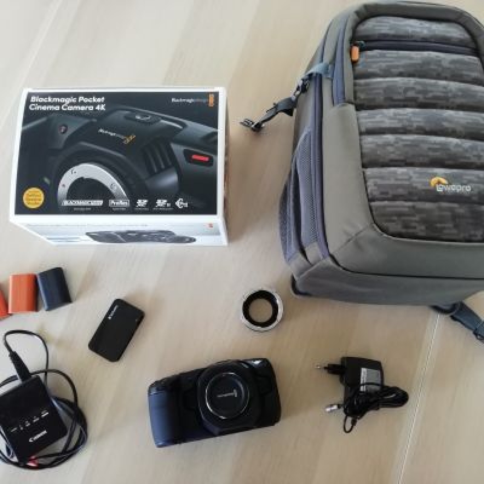 Location KIT Blackmagic Pocket Cinema Camera 4k - Photo 2 sur 5