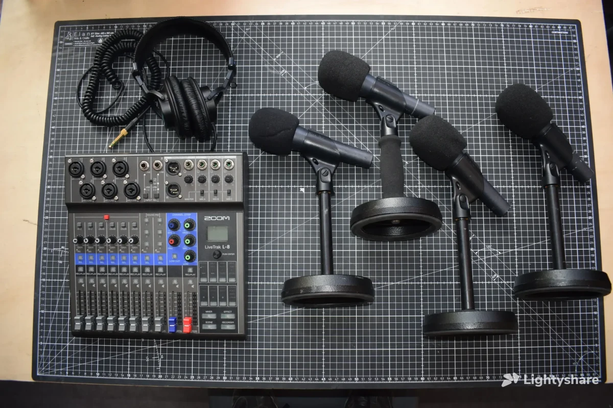Rent Pack podcast (Sennheiser e835) - Lightyshare