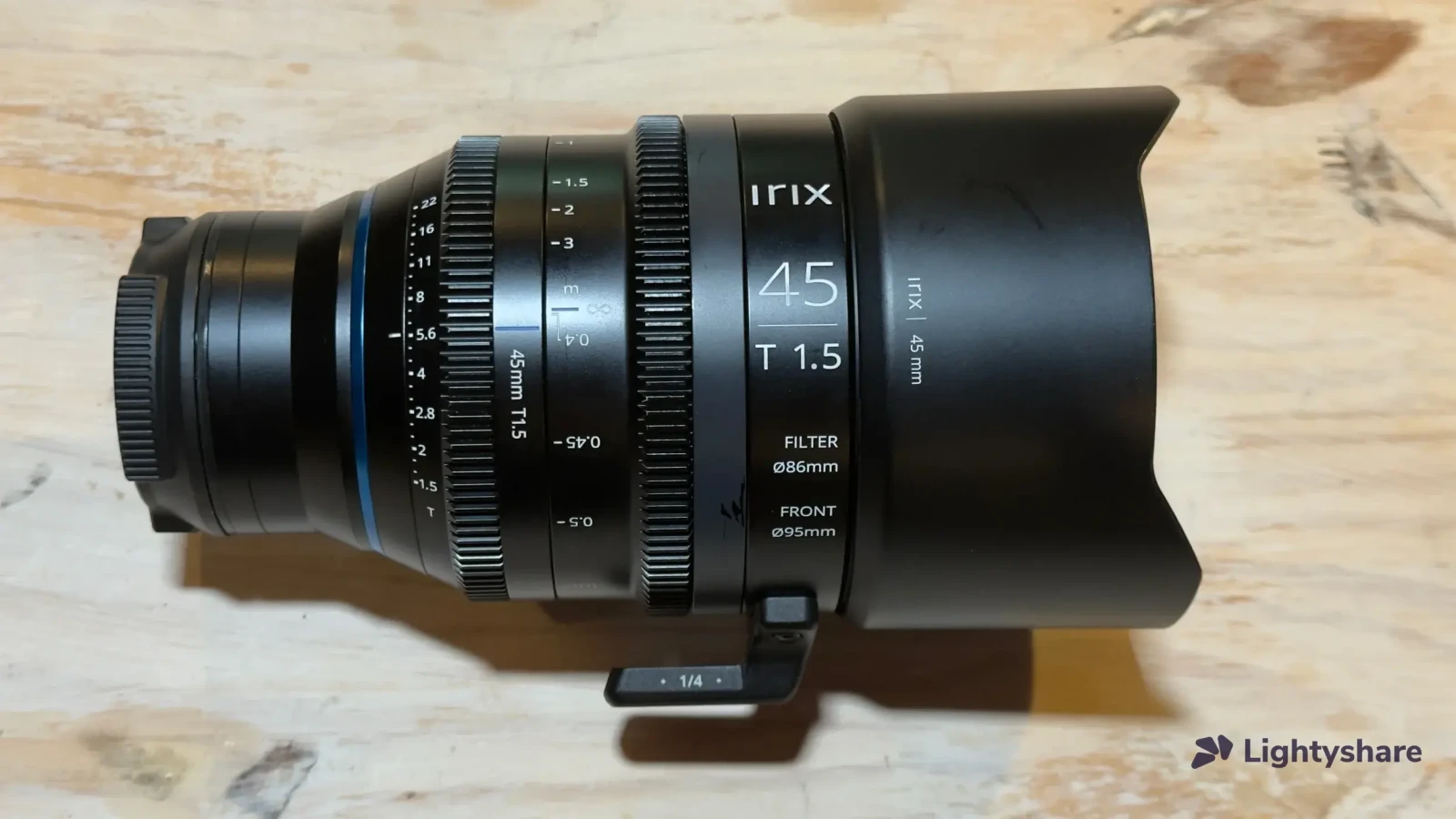 Irix 45mm T1.5 monture EF - Photo 2 sur 3