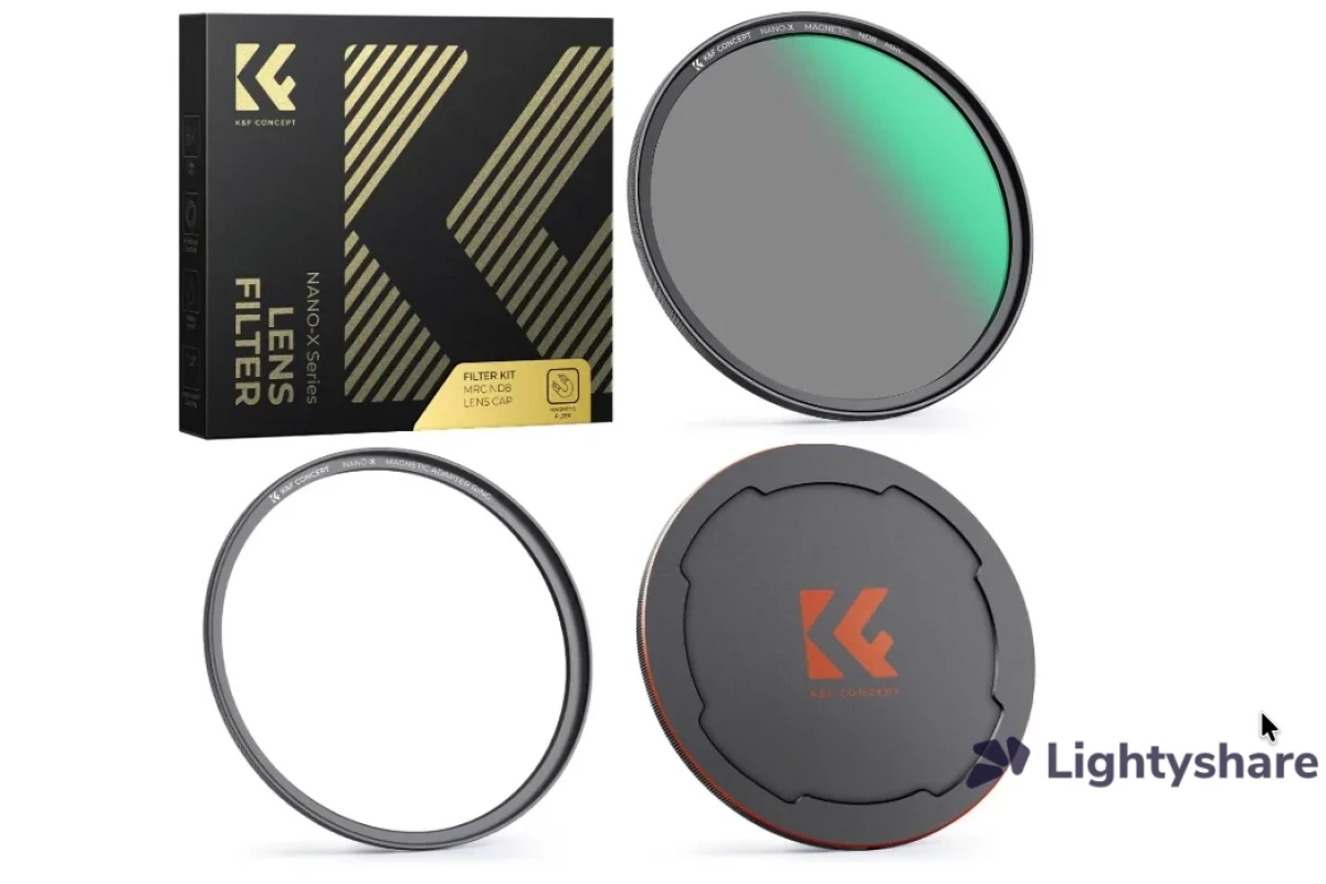 Location k&f concept 67mm Magnetic ND8 Filter (3-Stop) (Nano-Xcel Series) (SKU.1723) - Lightyshare