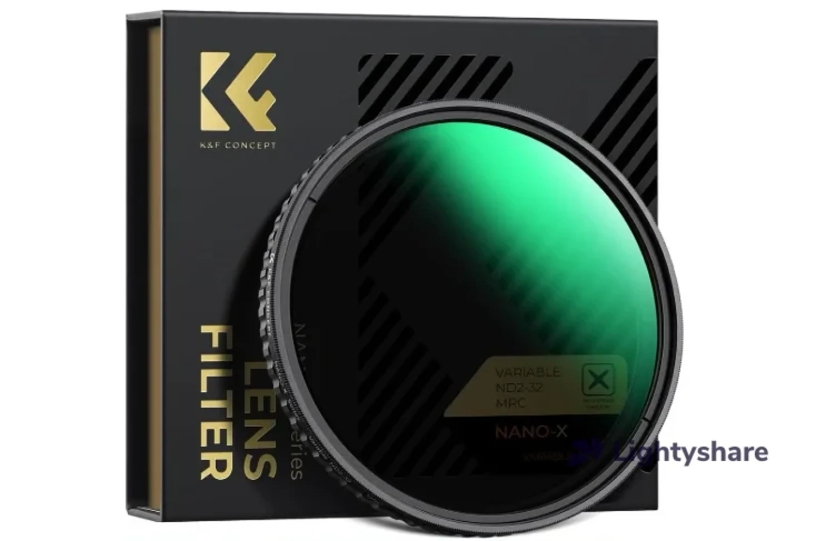 k&f concept 86mm ND2-ND32 Variable ND Filter (1-5 Stops) Nano-Xcel Series (Product code: KF01.1411) - Photo 1 sur 1