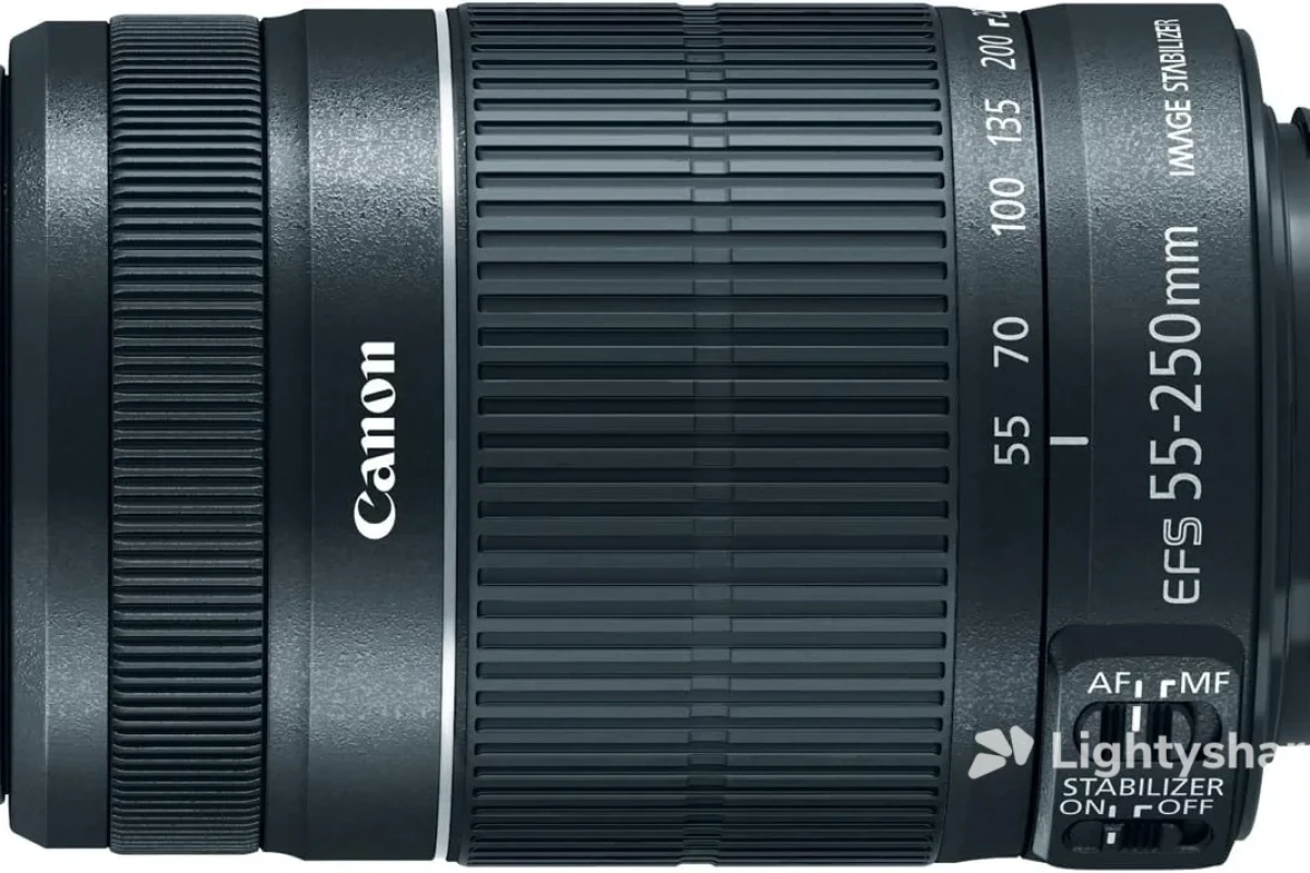 Location Canon EF-S 55-250mm f/4-5.6 IS II - Lightyshare