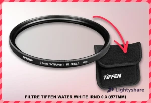 Photo Tiffen Water White Glass Full Spectrum IRND Filter (77mm, 1-Stop)