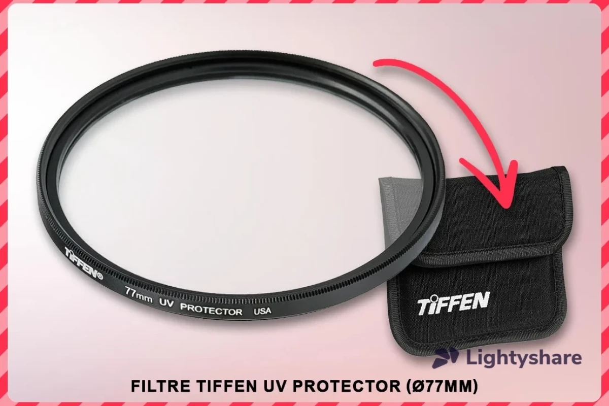 Location Tiffen UV Protector Filter (77mm) - Lightyshare