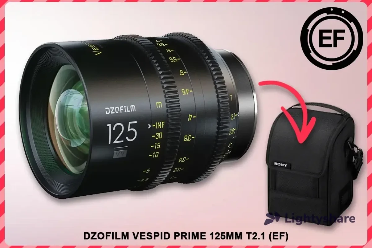 Location DZOFILM Vespid Prime 125mm T2.1 EF - Lightyshare