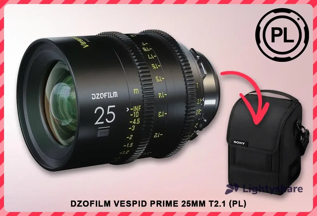 DZOFILM Vespid Prime 25mm T2.1 PL