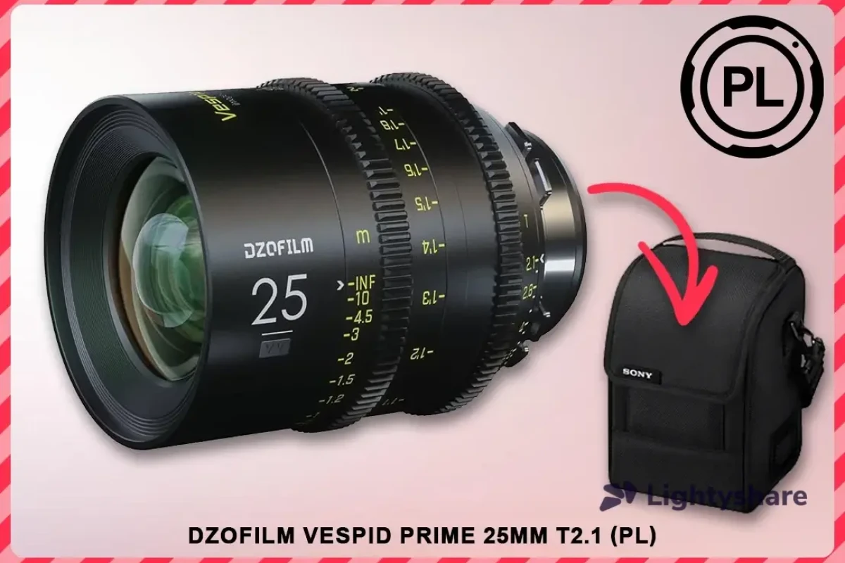 Location DZOFILM Vespid Prime 25mm T2.1 PL - Lightyshare