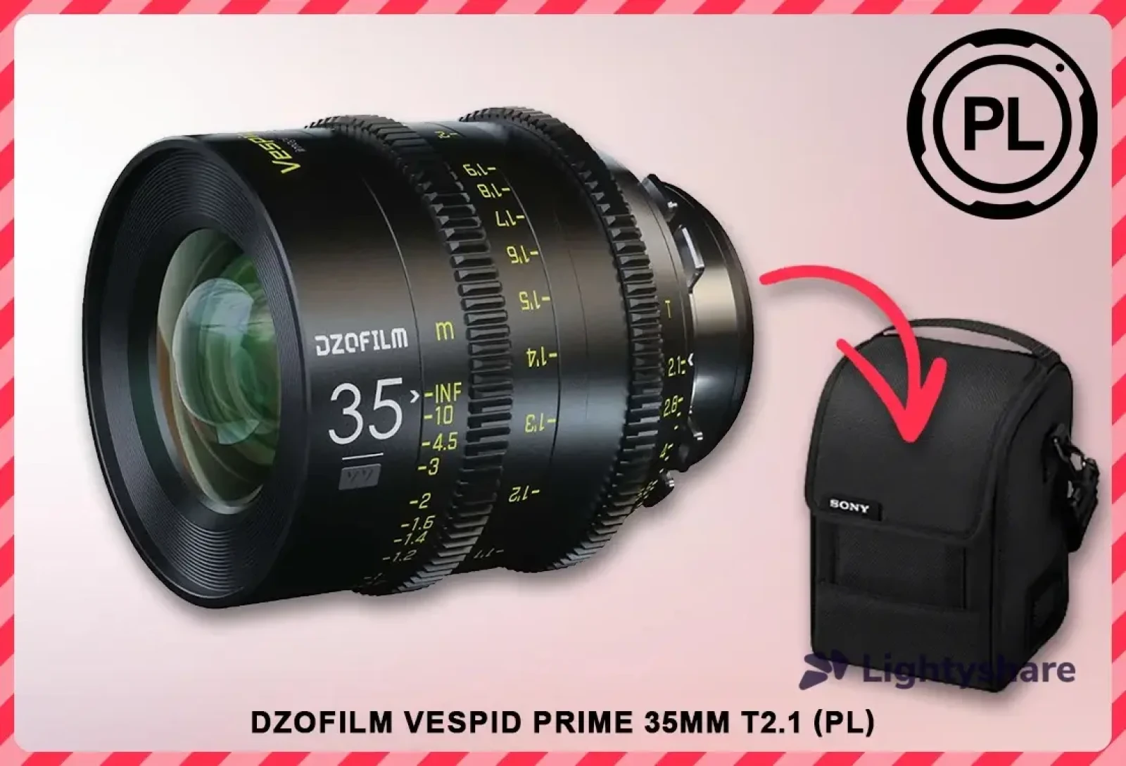 DZOFILM Vespid Prime 35mm T2.1 PL - Photo 1 sur 1