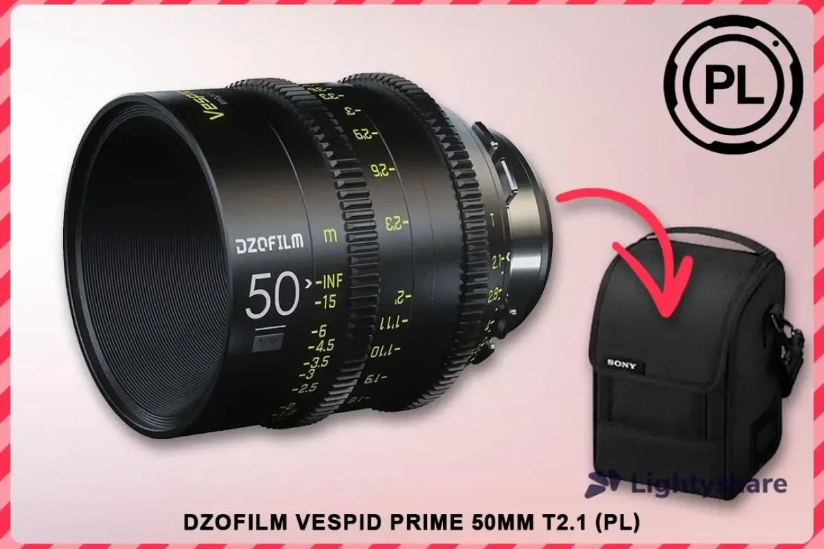 Location DZOFILM Vespid Prime 50mm T2.1 PL - Lightyshare