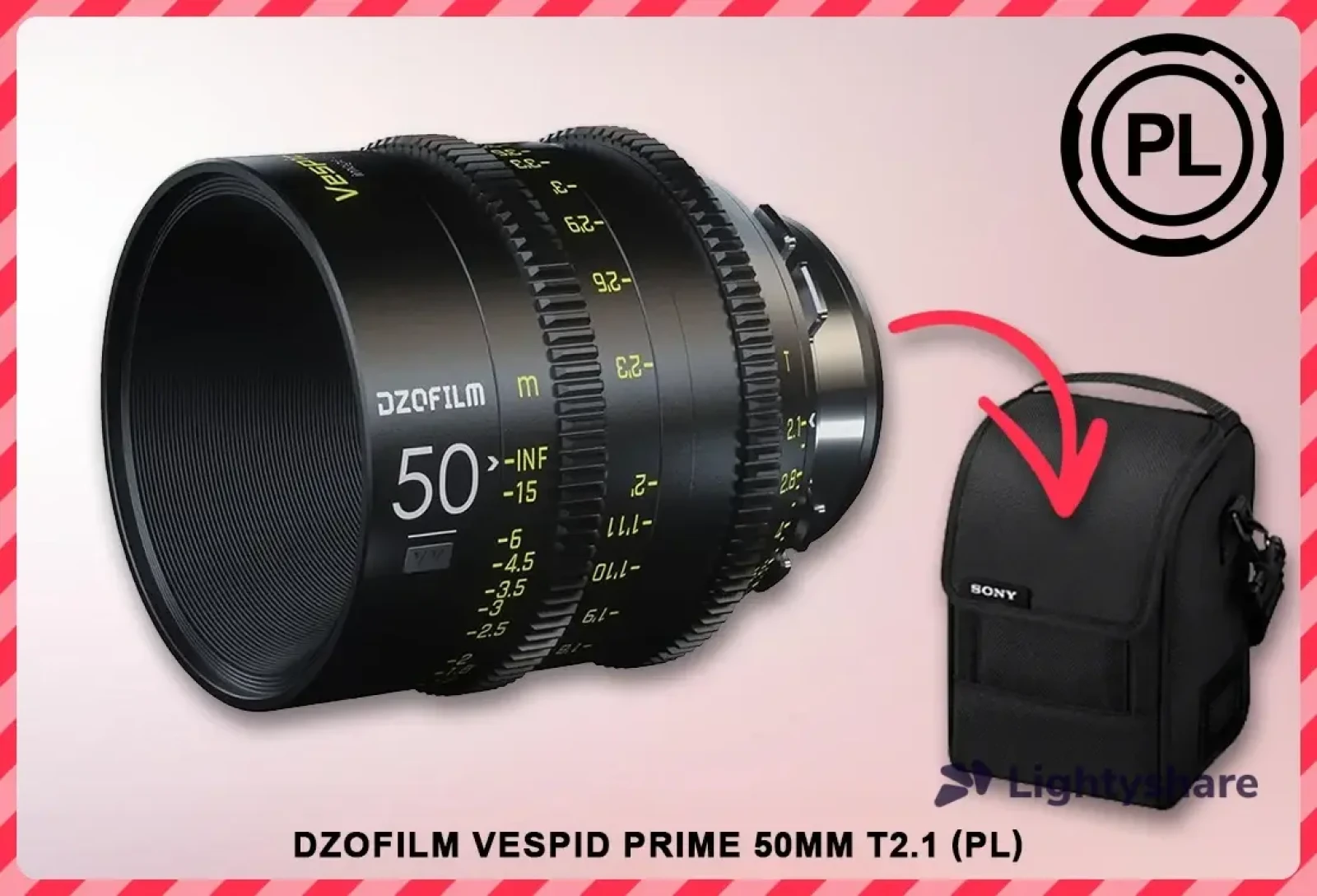 DZOFILM Vespid Prime 50mm T2.1 PL - Photo 1 sur 1