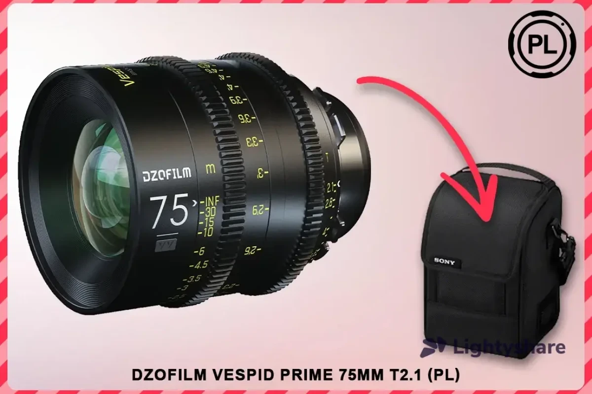 Rent DZOFILM Vespid Prime 75mm T2.1 PL - Lightyshare