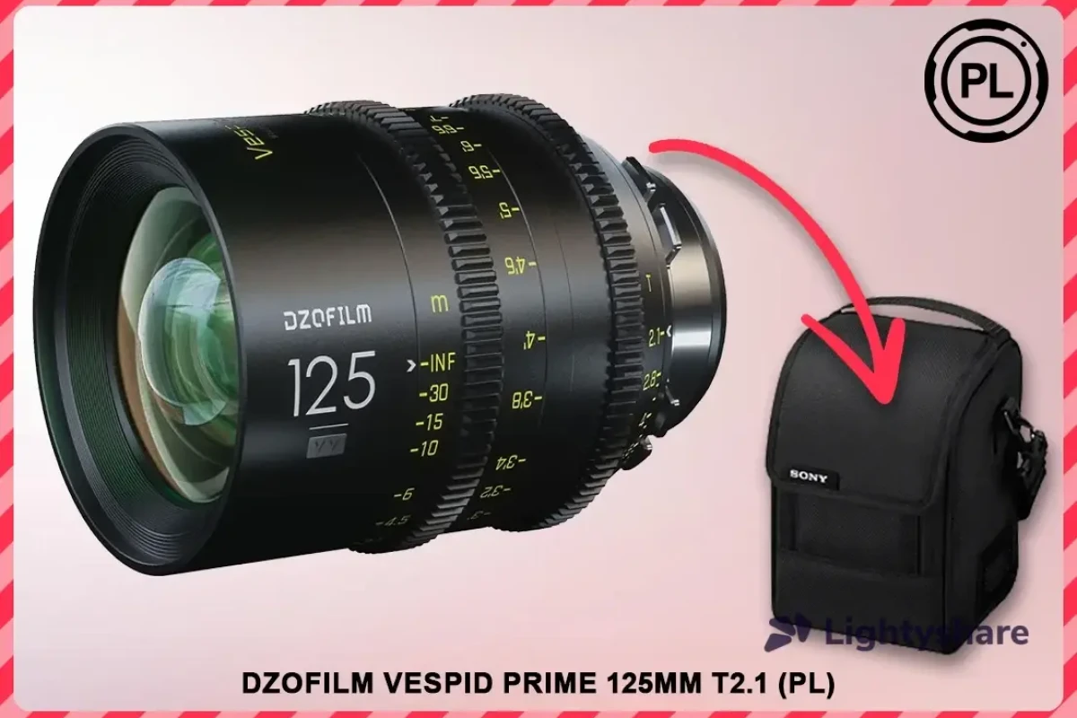 Location DZOFILM Vespid Prime 125mm T2.1 PL - Lightyshare