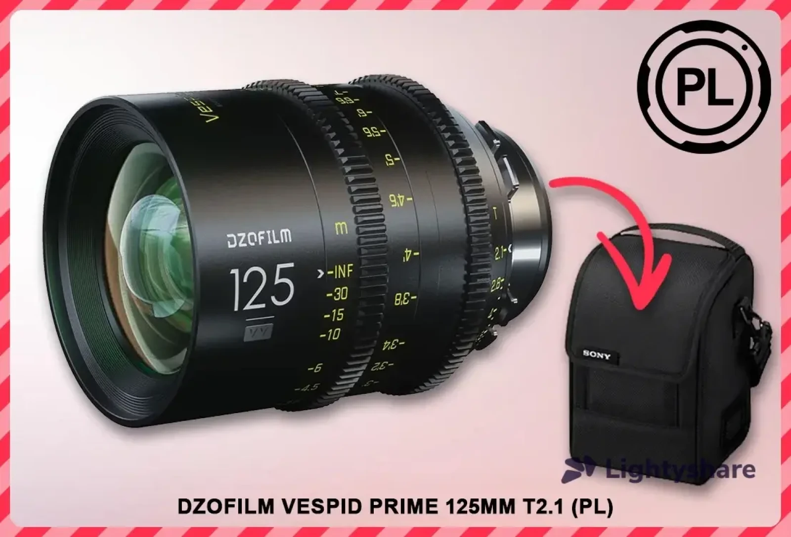 DZOFILM Vespid Prime 125mm T2.1 PL - Photo 1 sur 1