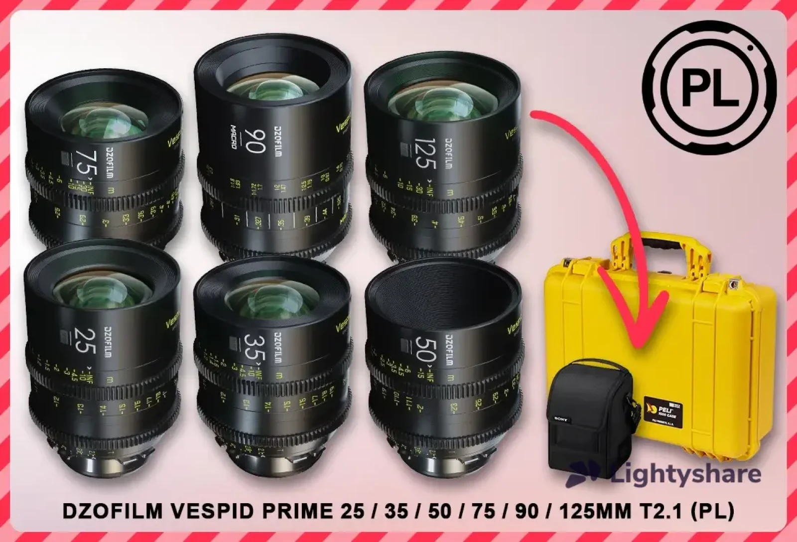 Série Vespid Primes 25/35/50/75/90macro/125 T2.1 (PL) - Photo 1 sur 1