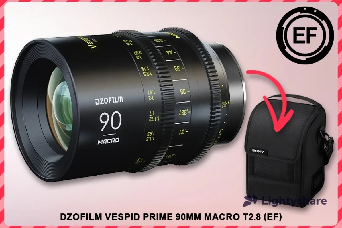 Location DZOFILM Vespid Prime 90mm Macro T2.8 EF - Lightyshare