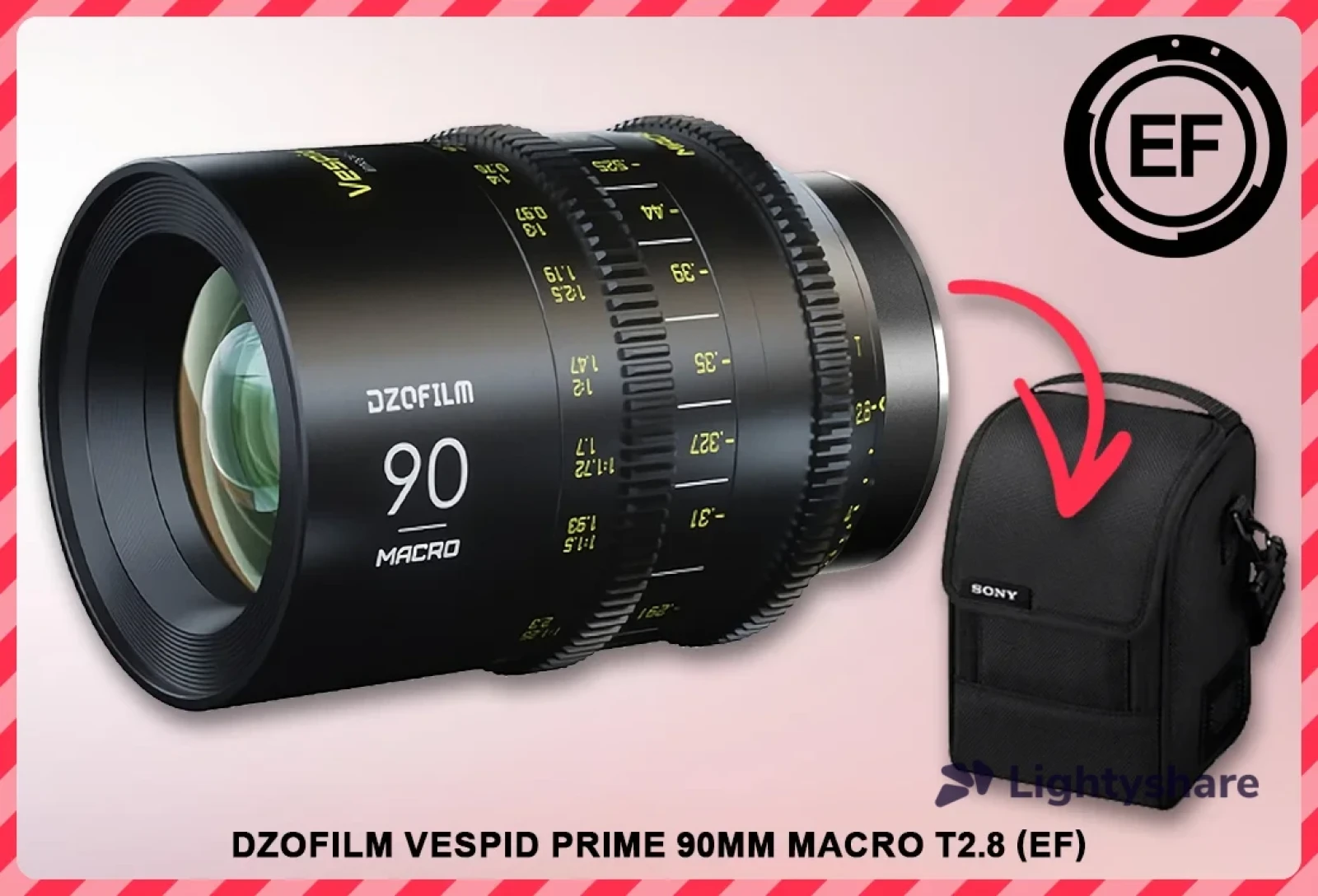 DZOFILM Vespid Prime 90mm Macro T2.8 EF - Photo 1 sur 1