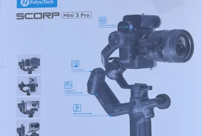 Rent Kit Tournage Mobile Pro – SCORP Mini 3 Pro + DJI Mic + Ring Light & Support MagSafe