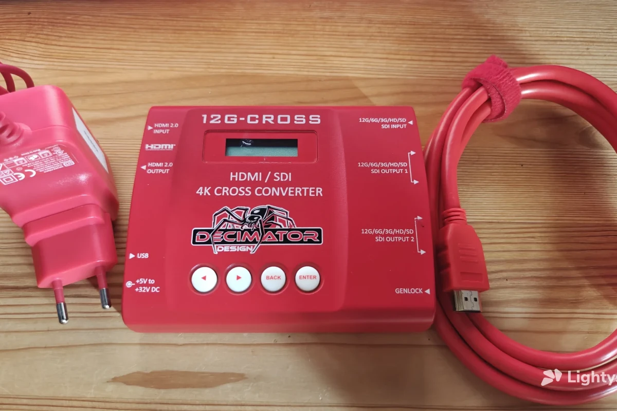 Location Decimator Design 12G-CROSS - Lightyshare