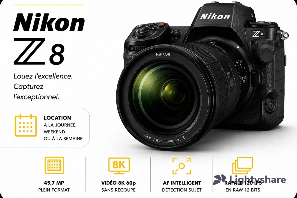 Location Nikon Z8 - Lightyshare