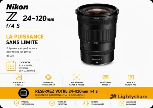 Rent Nikon 24-120mm f/4G ED VR AF-S NIKKOR