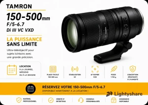 Rent Tamron 150-500mm F/5-6.7 Di III VC VXD (Model A057)