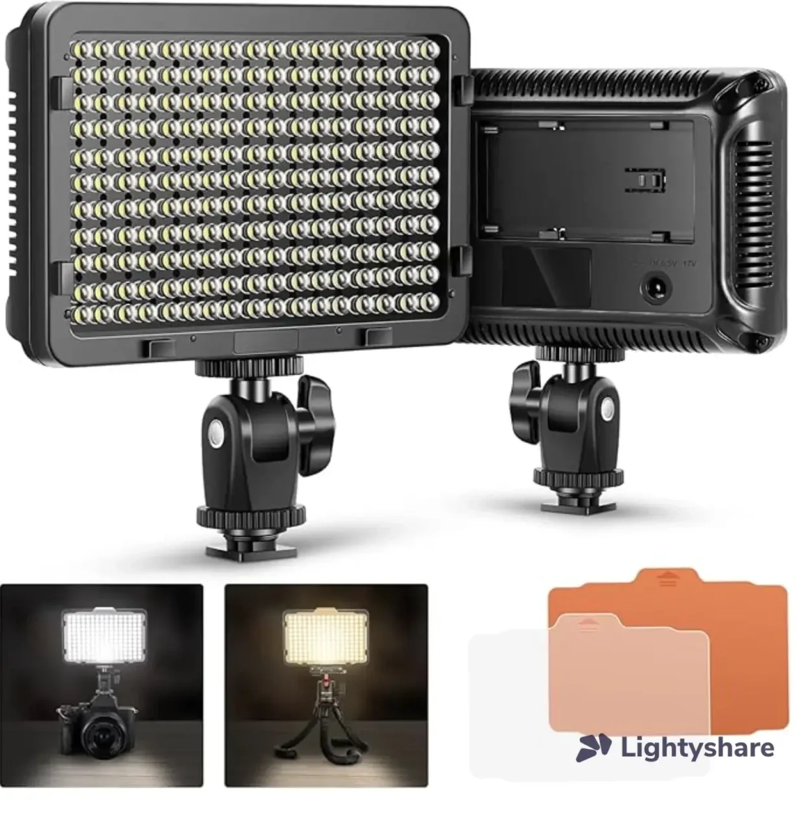 Neewer LED Panneau 176 Torche Vidéo LED - Photo 4 sur 4