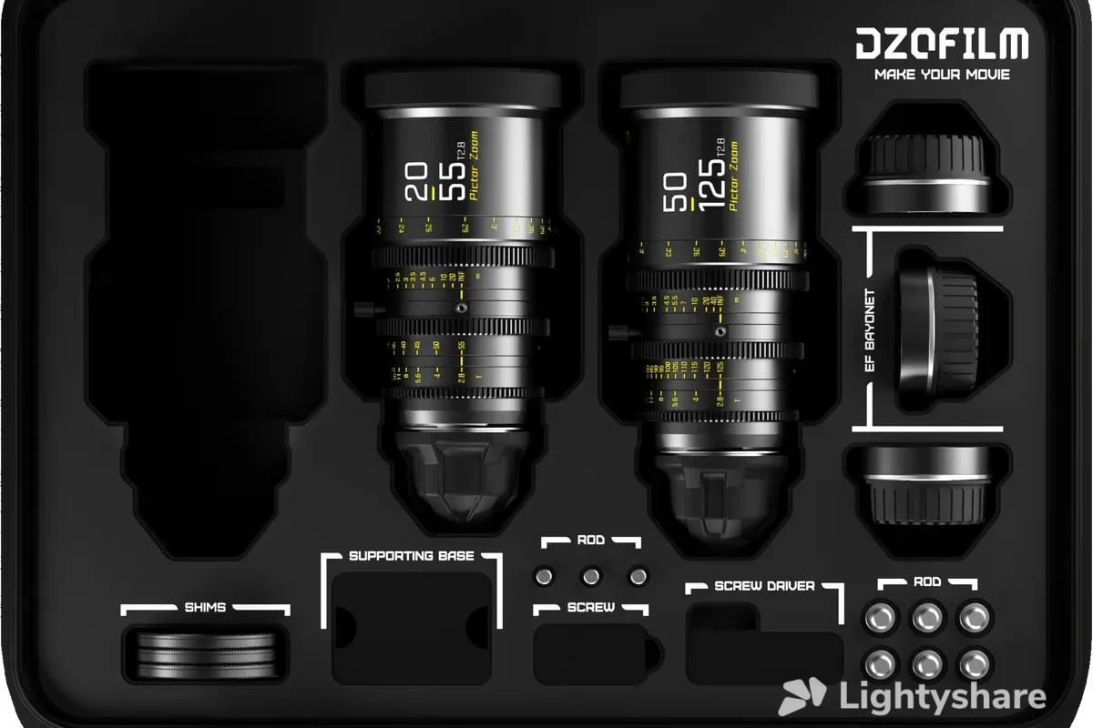 Location DZOFILM Pictor Zoom 20-55mm et 50-125mm - Lightyshare