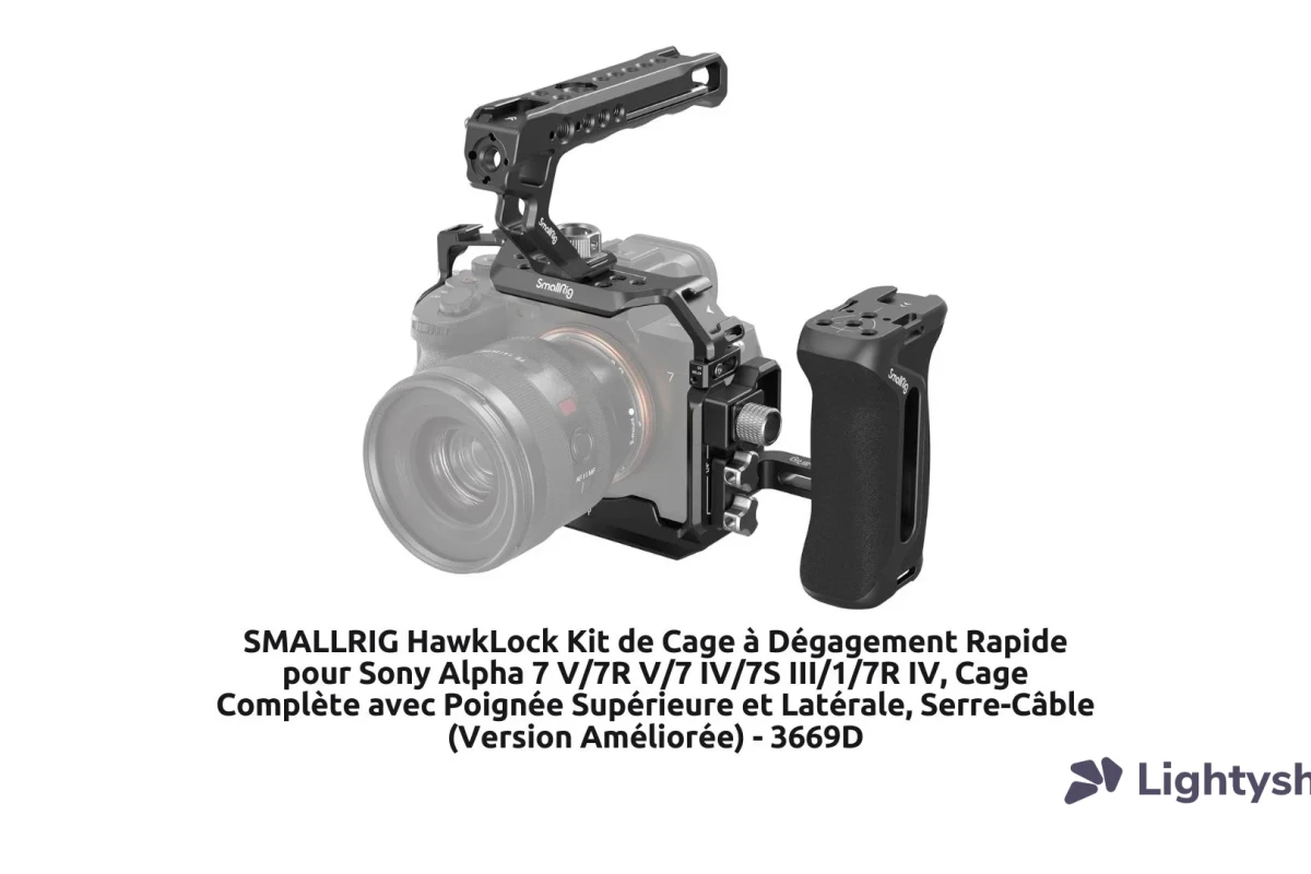 Location SmallRig Cage Sony A7 III - Lightyshare